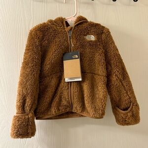 North Face Baby Bear Fuzzy Zip Up Hoodie
